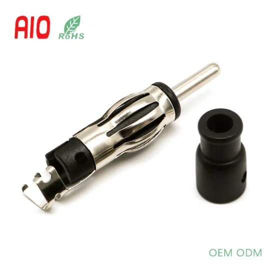 Rg174 RoHS Crimp DIN 41585 Jaso D501 Conector Motorola Cable coaxial macho RF Conector a prueba de agua Conector automático para antena de escáner de radio automotriz