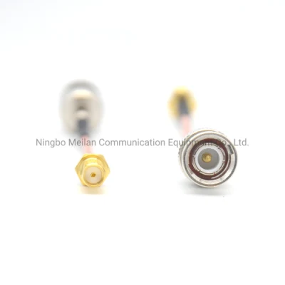 8cm Rg316 RF Cable Tornillo exterior Agujero interior Hembra SMA a BNC Conector macho Cable coaxial