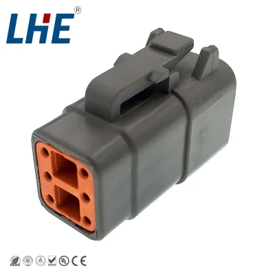 Dtm06-6s Sellado Automotriz 6 Pin Macho Hembra Conector Deutsch